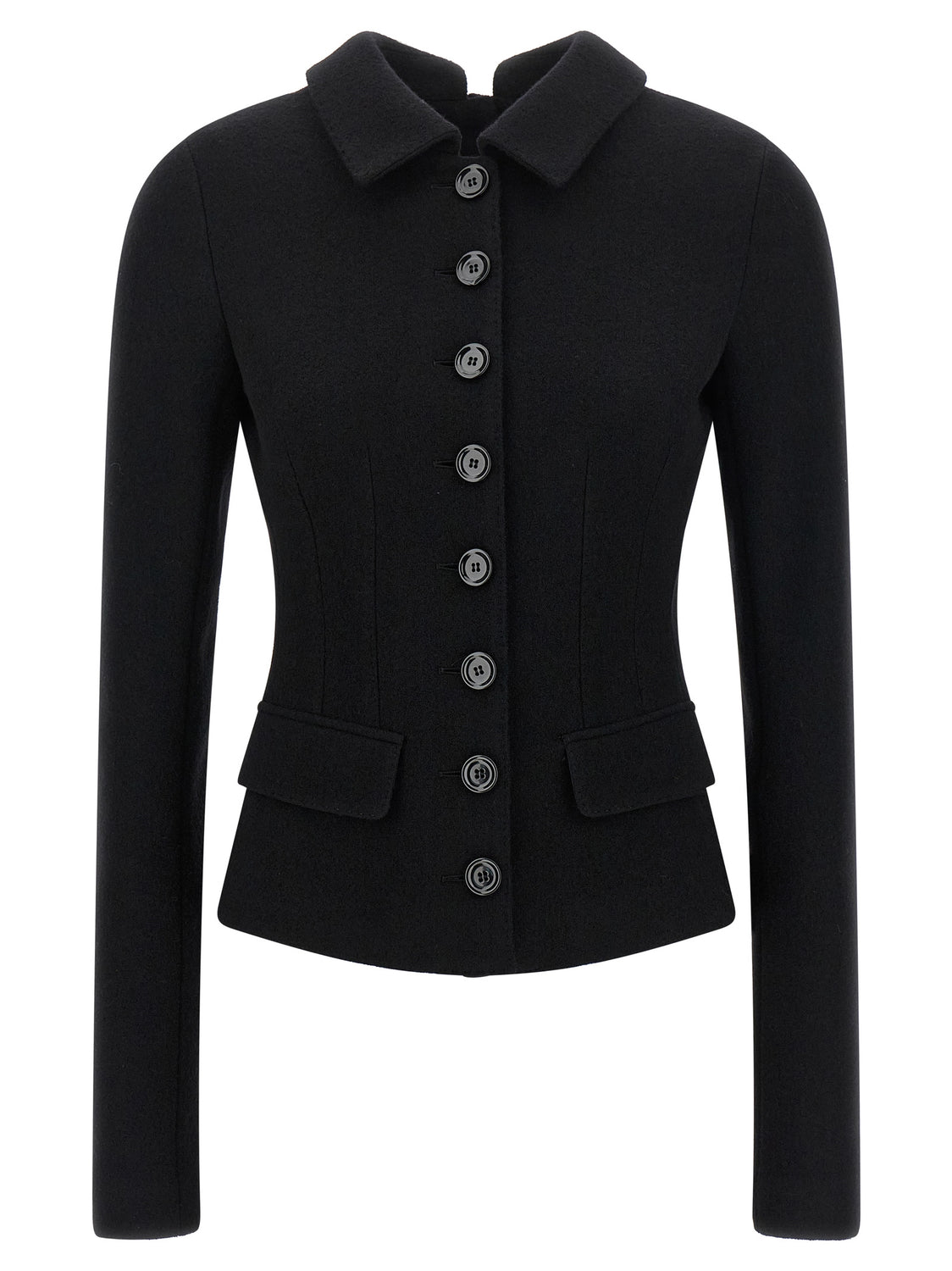 Black Virgin Wool Blazer