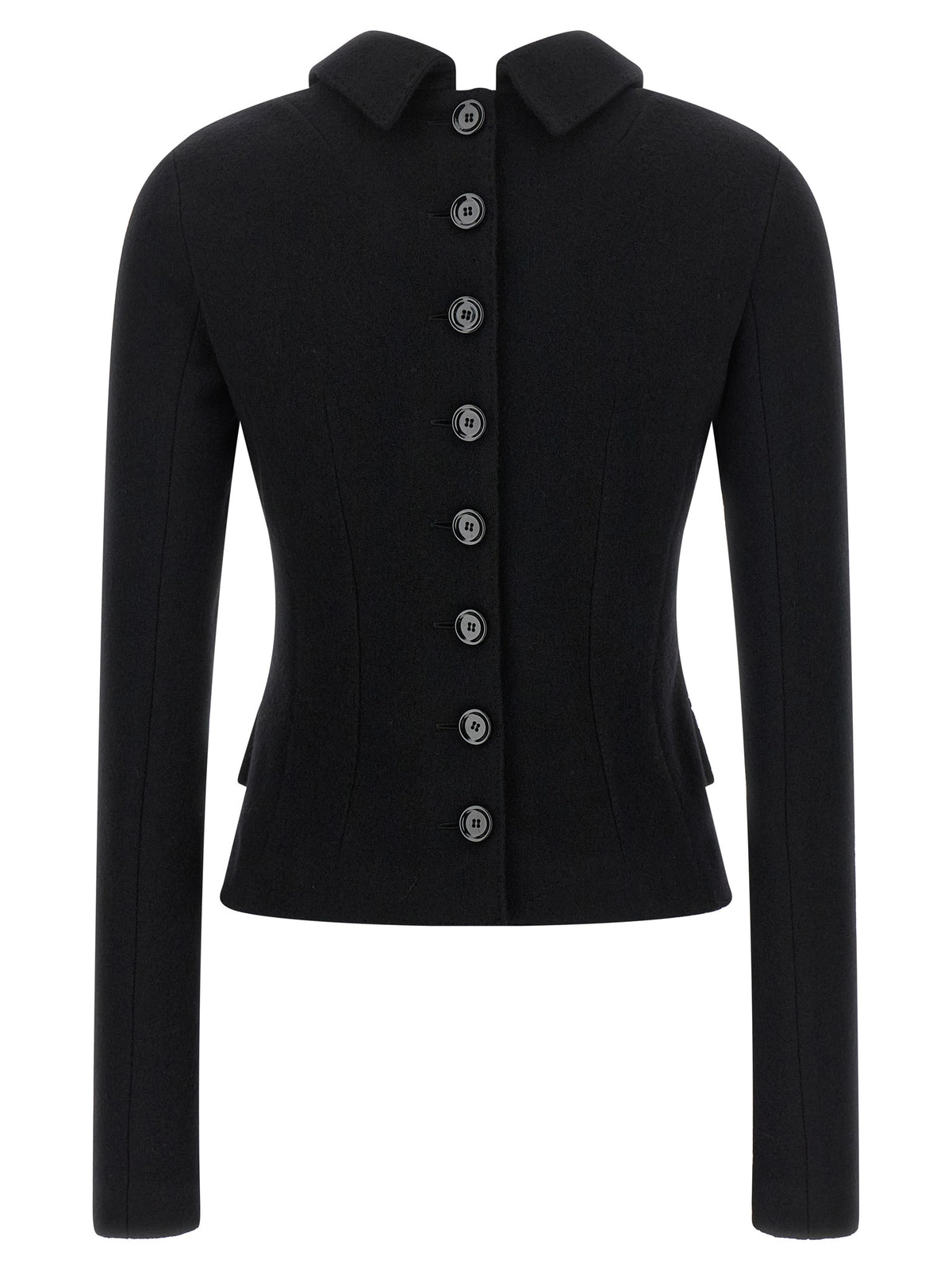 Black Virgin Wool Blazer
