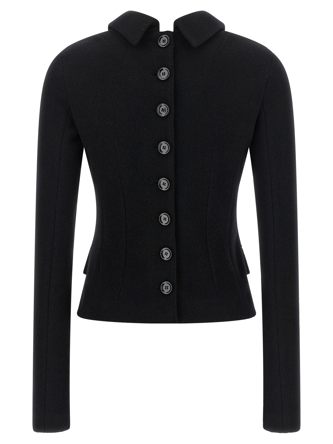 Black Virgin Wool Blazer