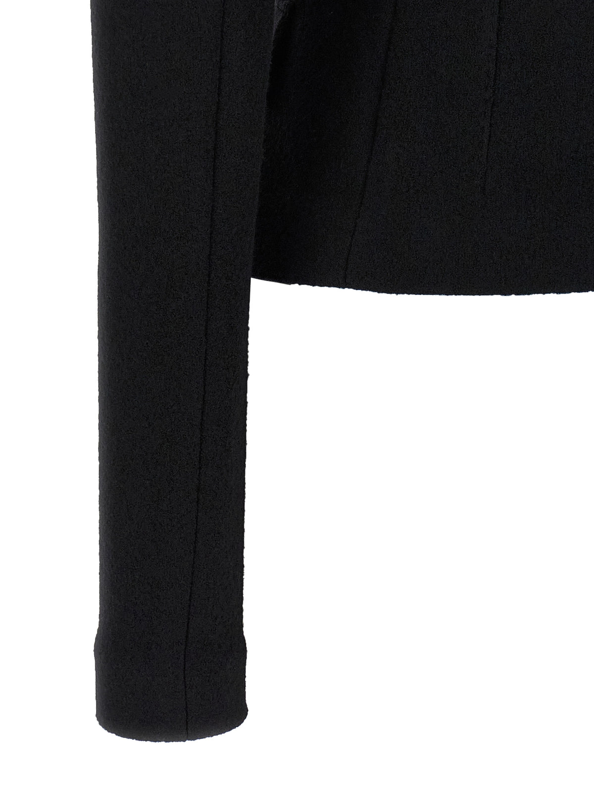 Black Virgin Wool Blazer