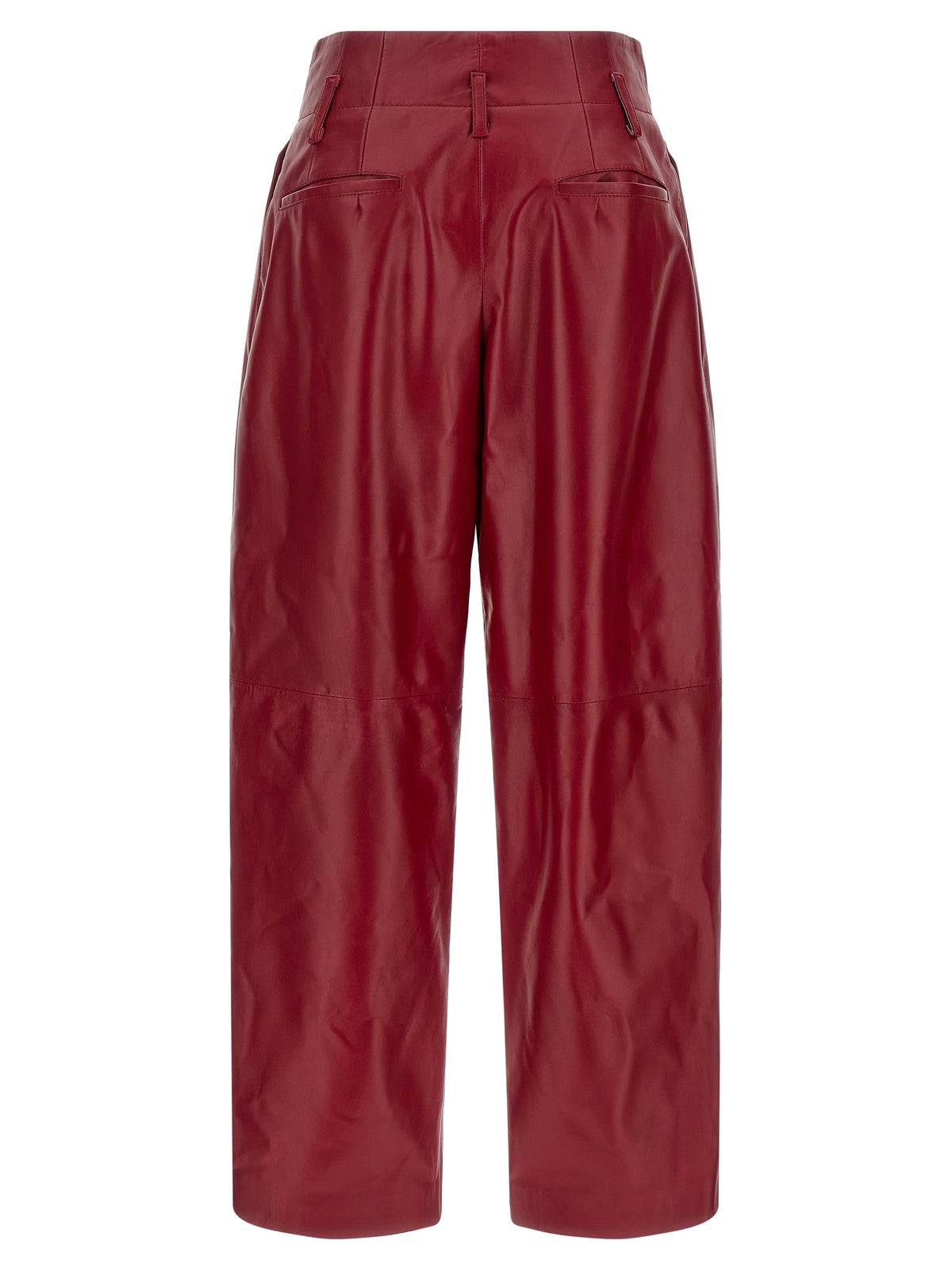 Red Leather Pants