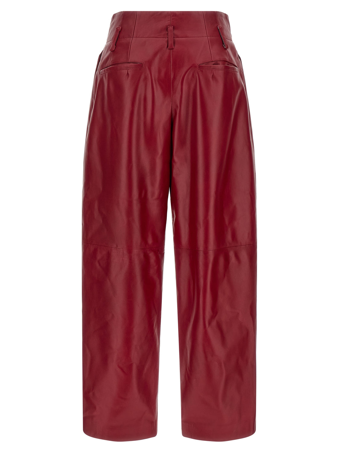 Red Leather Pants