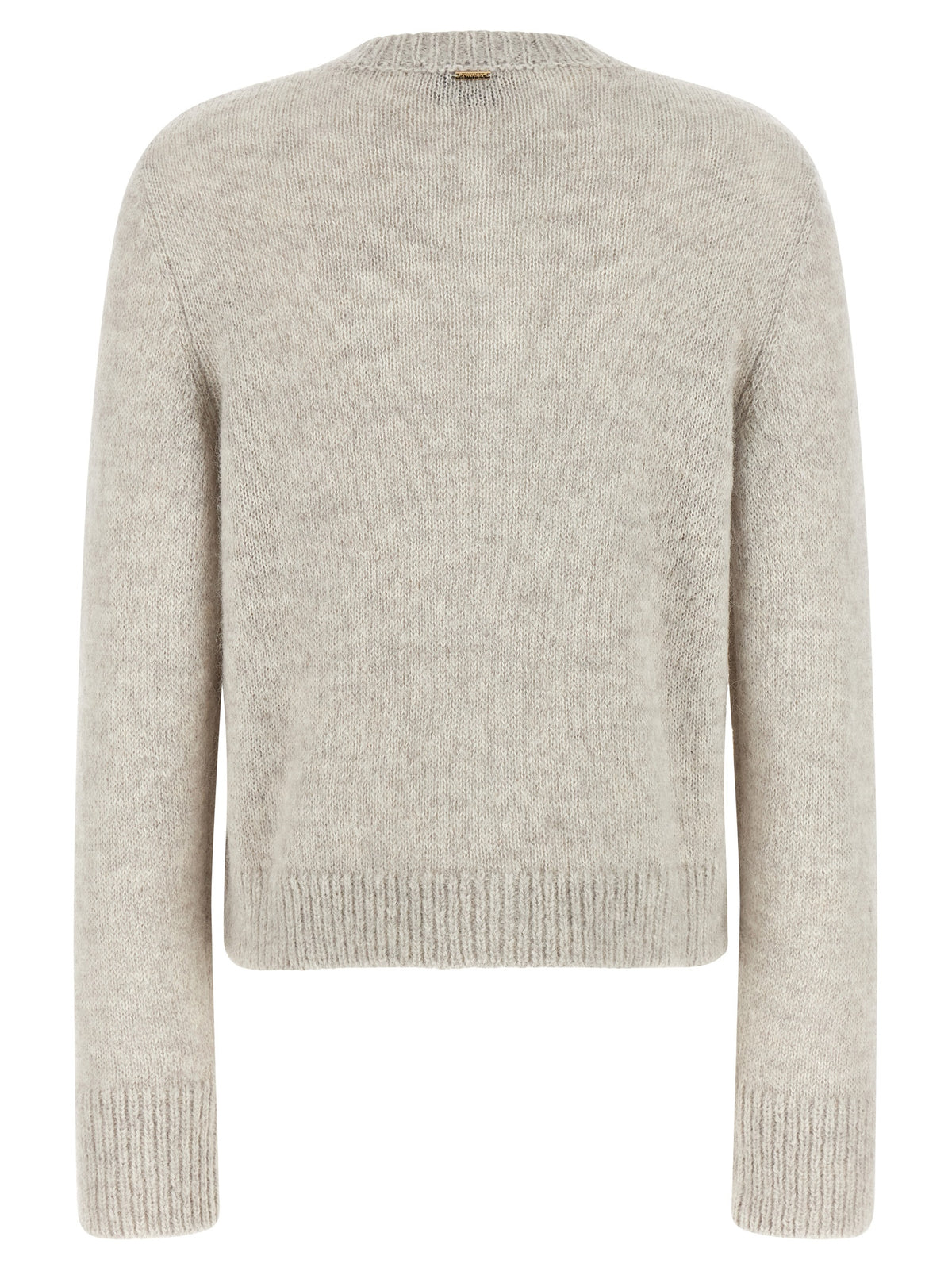 Gray Polyamide Cardigan