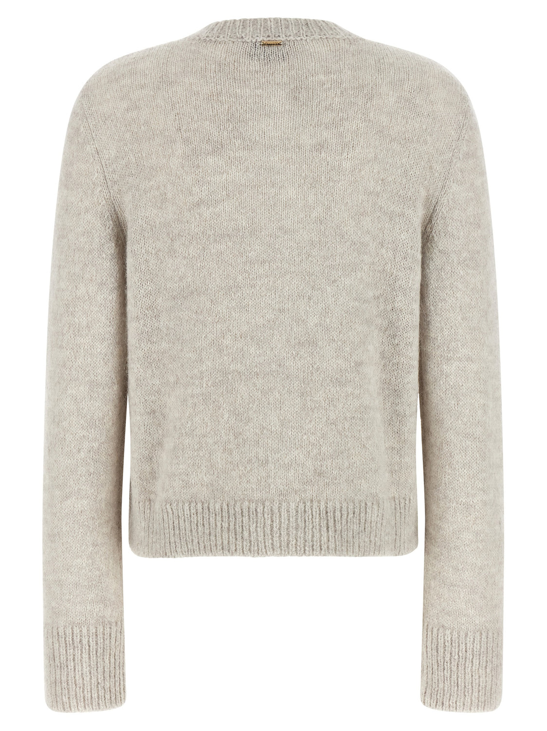 Gray Polyamide Cardigan