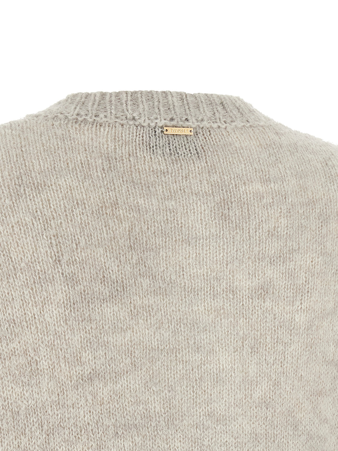 Gray Polyamide Cardigan