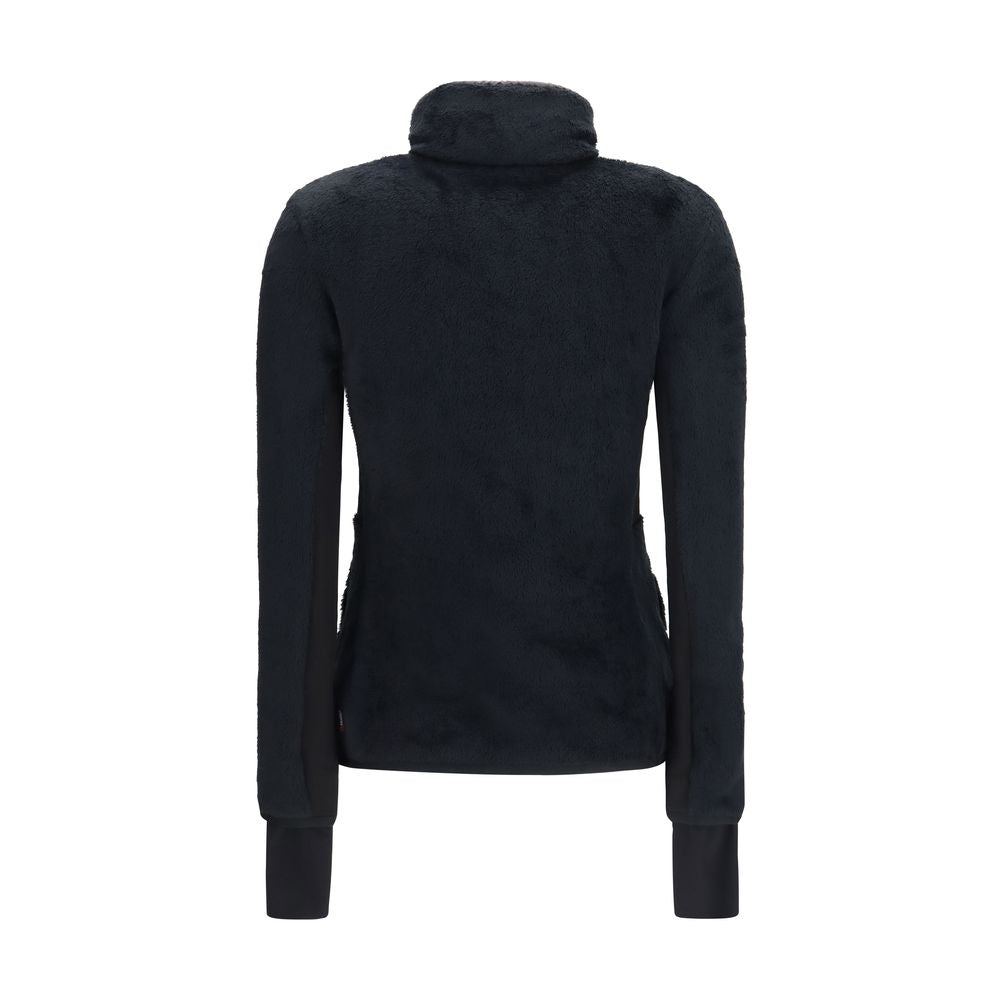 Black Polyester Sweatshirt