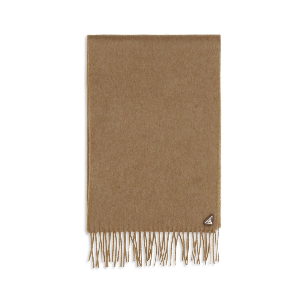 Beige Silk Foulard