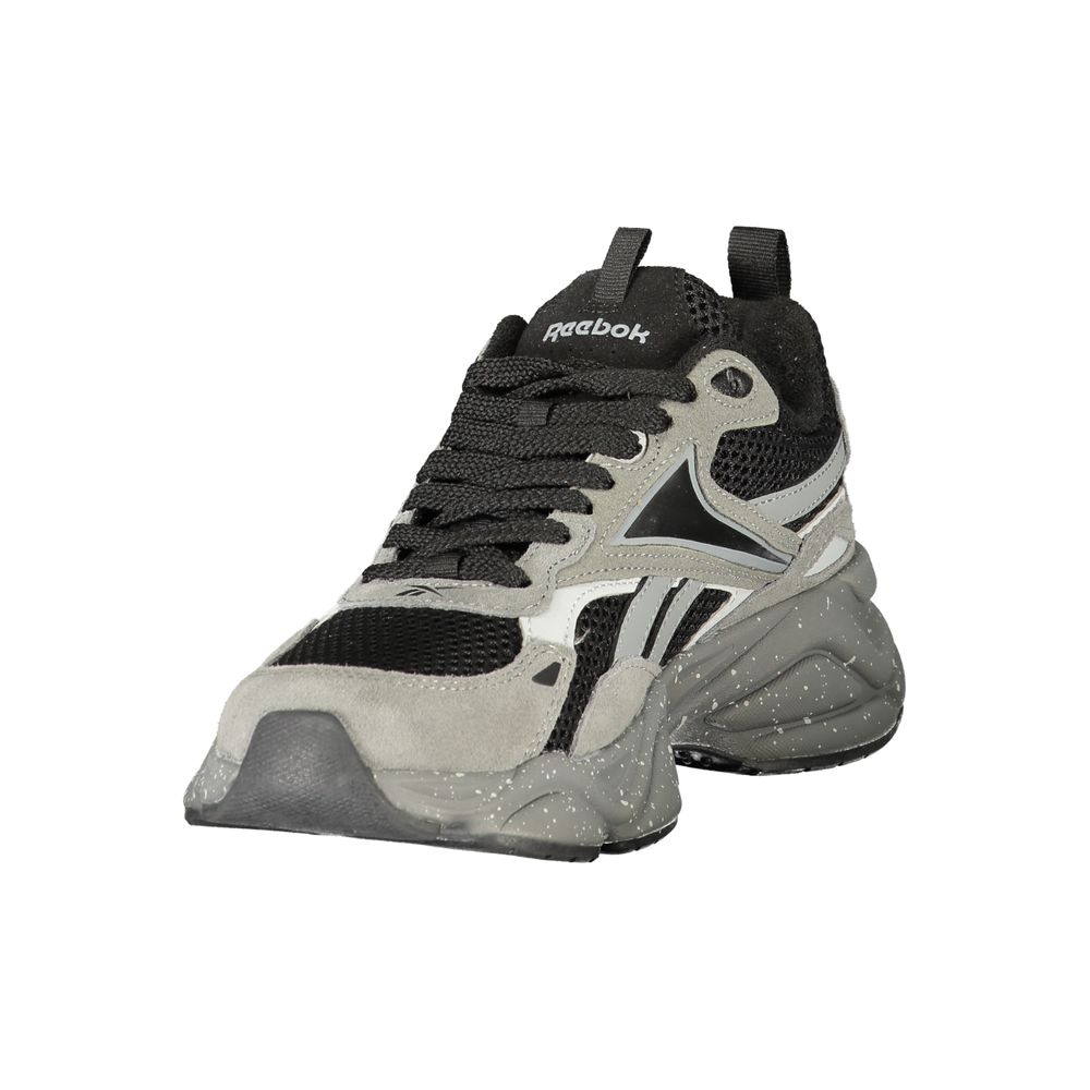 Gray Polyester Men's Sneaker