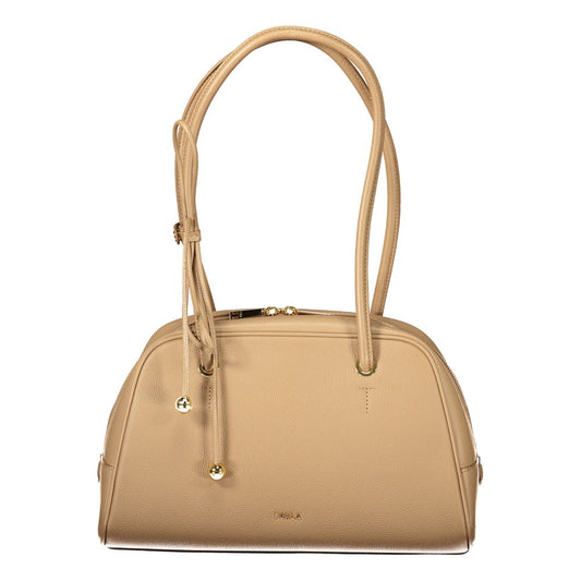 Beige Leather Women's Bag