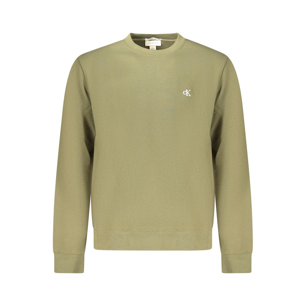 Green Cotton Sweatshirt