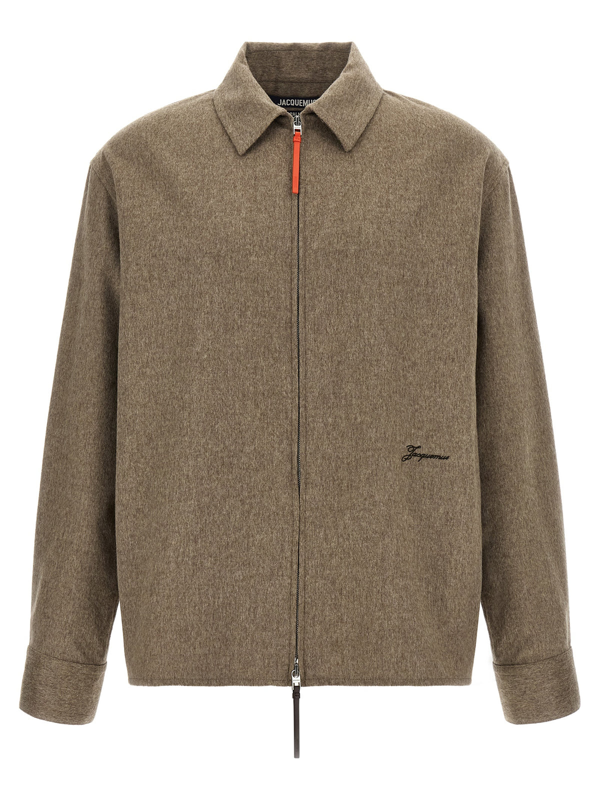 Beige Virgin Wool Blouse