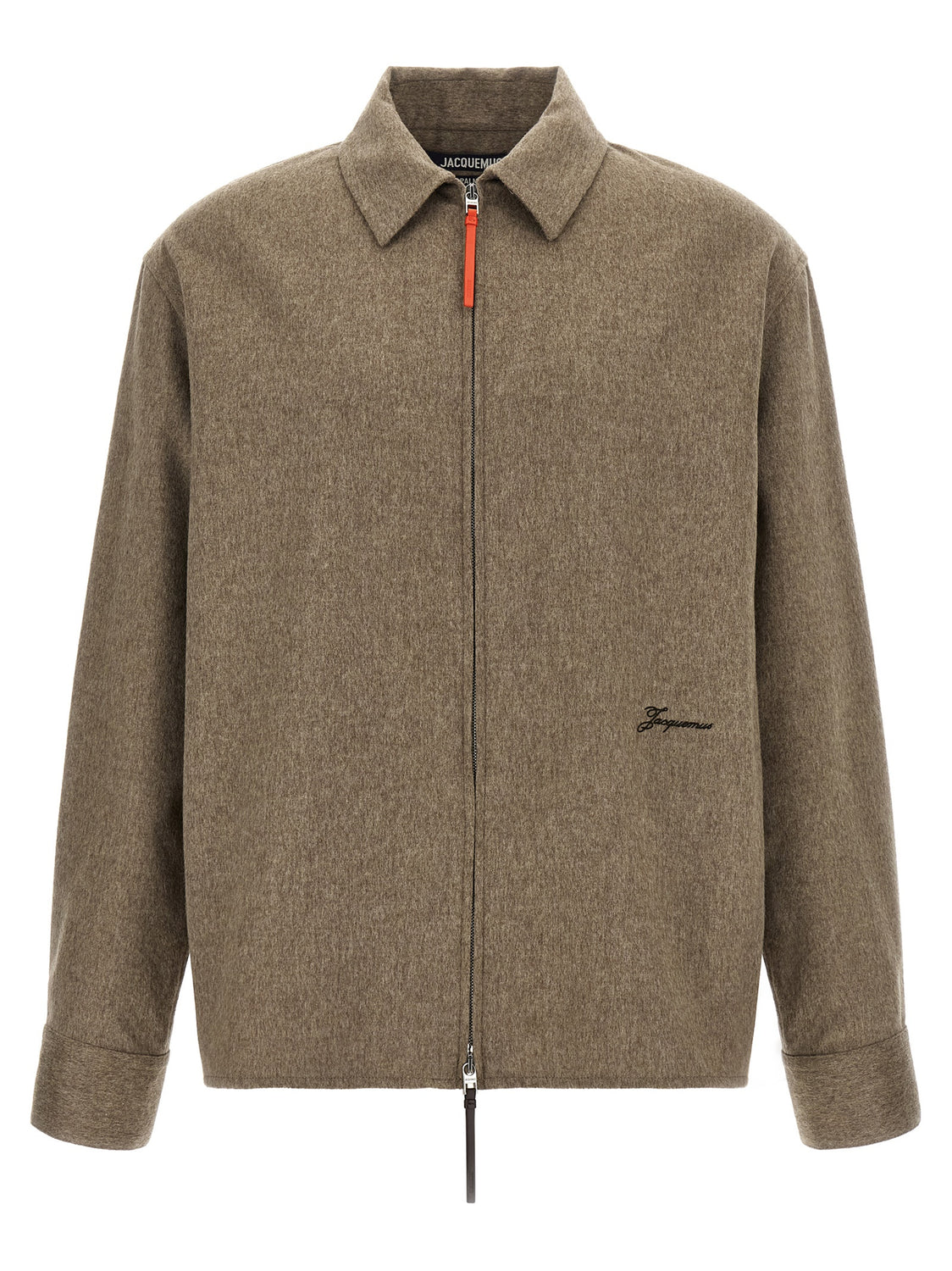 Beige Virgin Wool Blouse