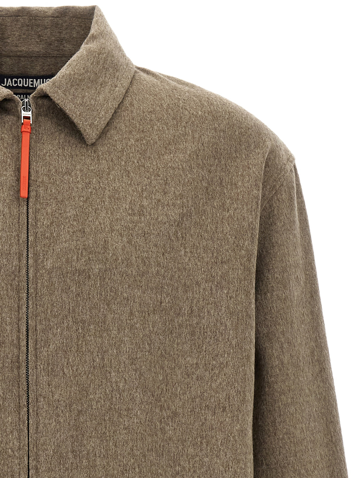 Beige Virgin Wool Blouse