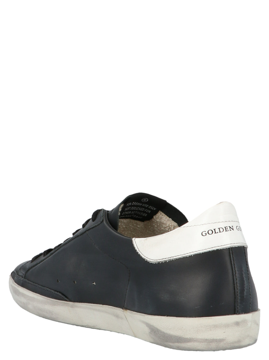 Black Cowhide Low Top Sneakers