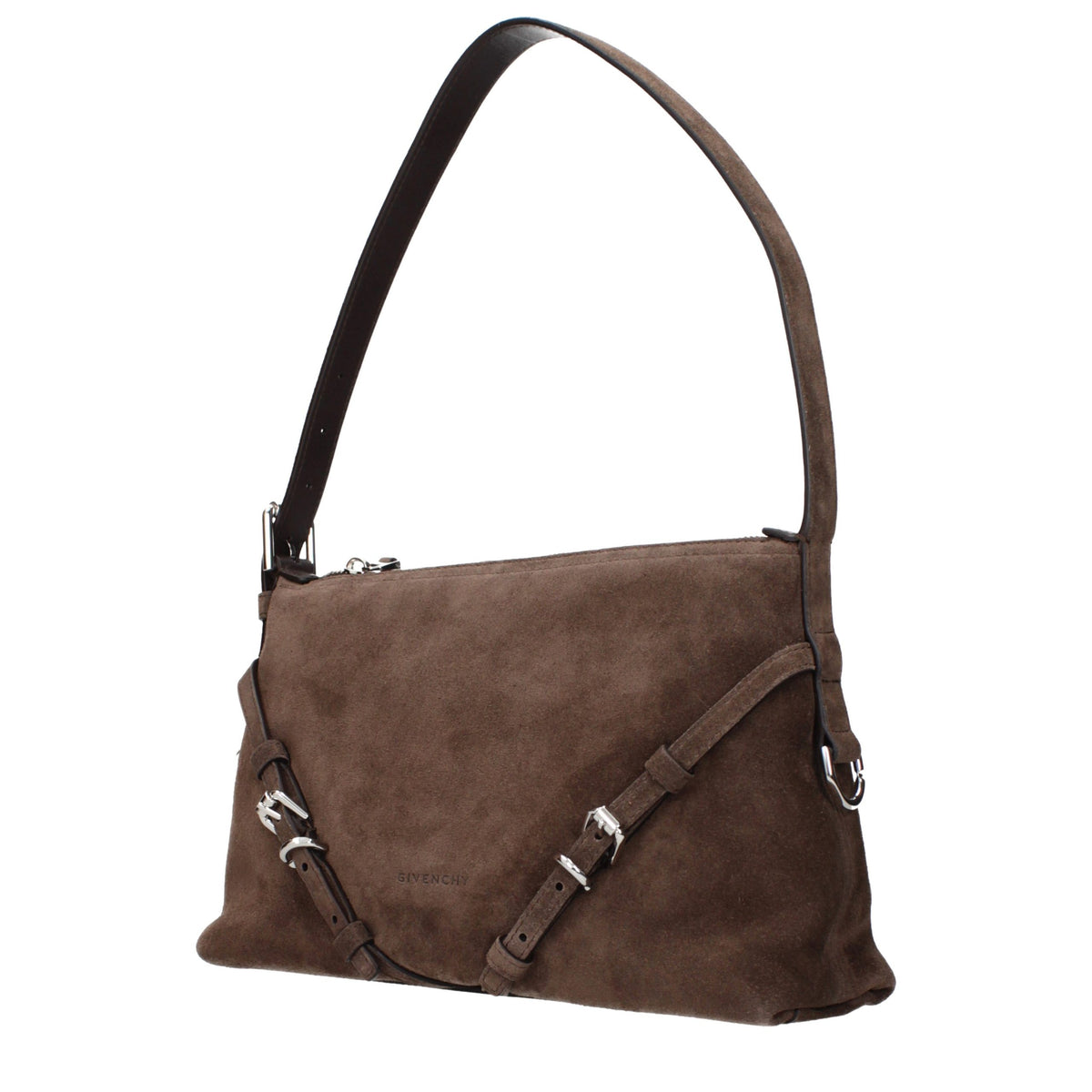 Brown Leather Shoulder Bag