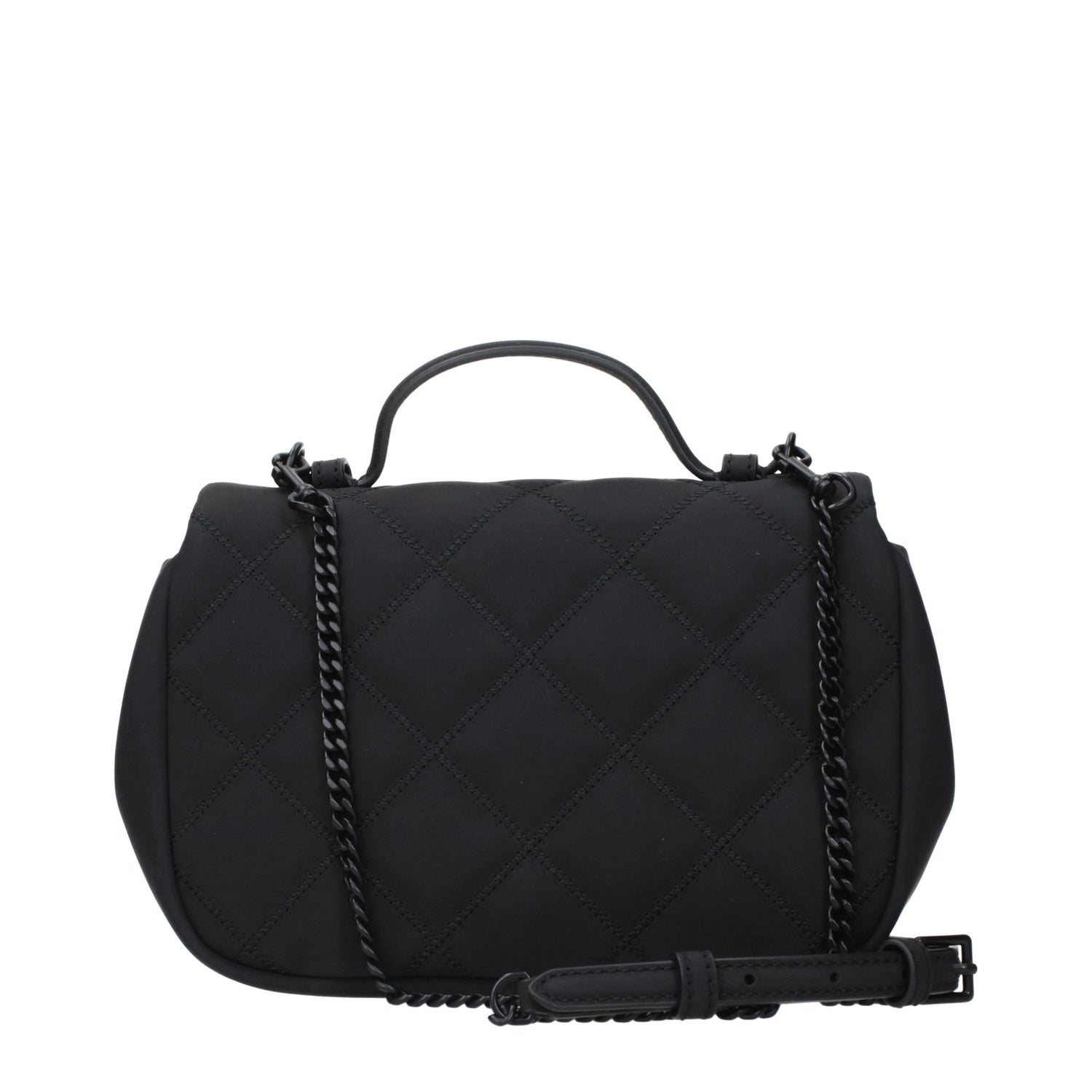 Black Fabric Handbag