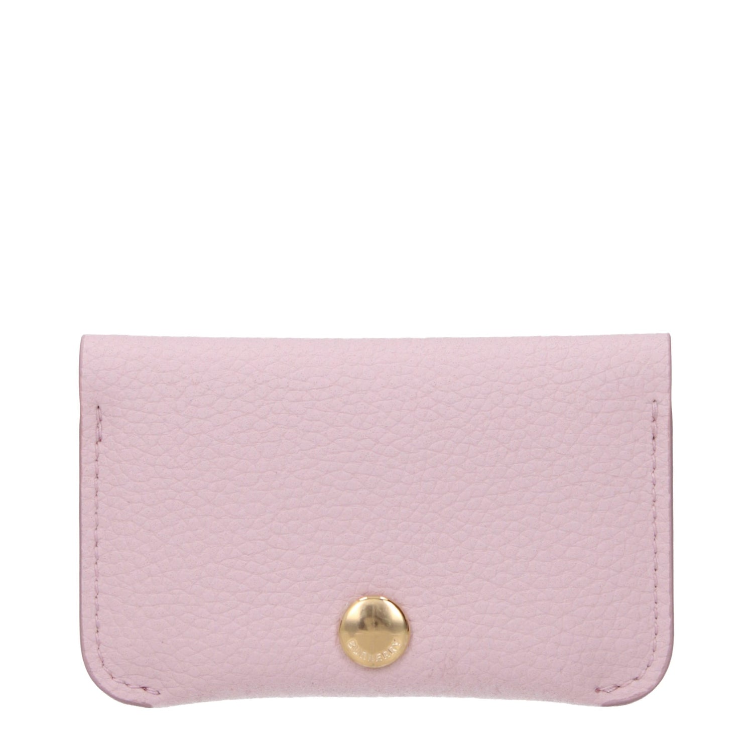 Pink Leather Cardholder