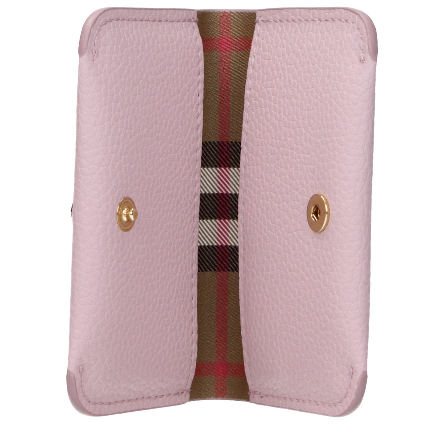 Pink Leather Cardholder