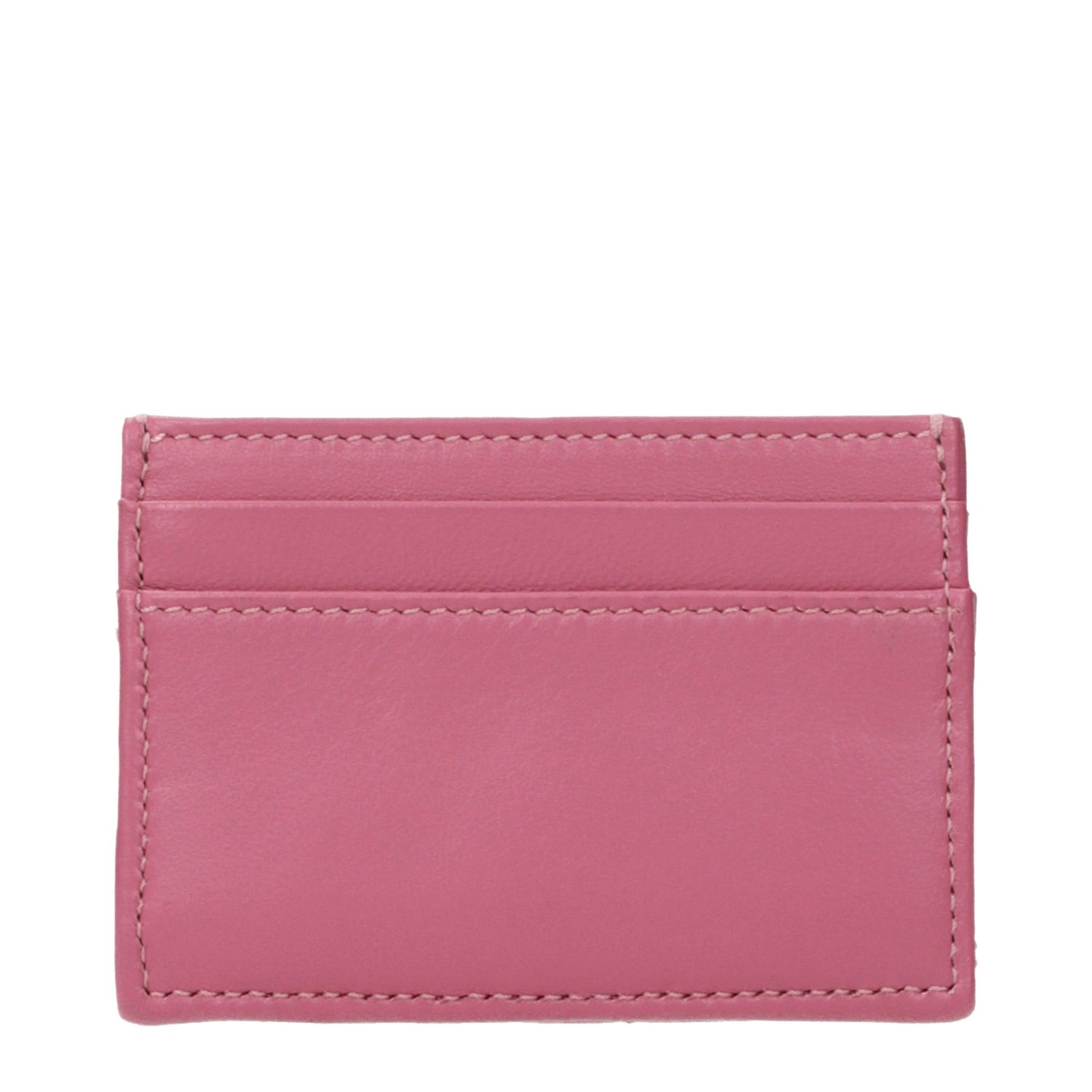 Pink Leather Cardholder