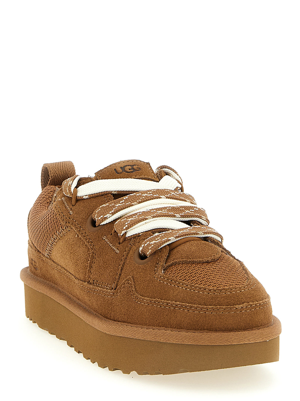 Brown Leather Sneakers