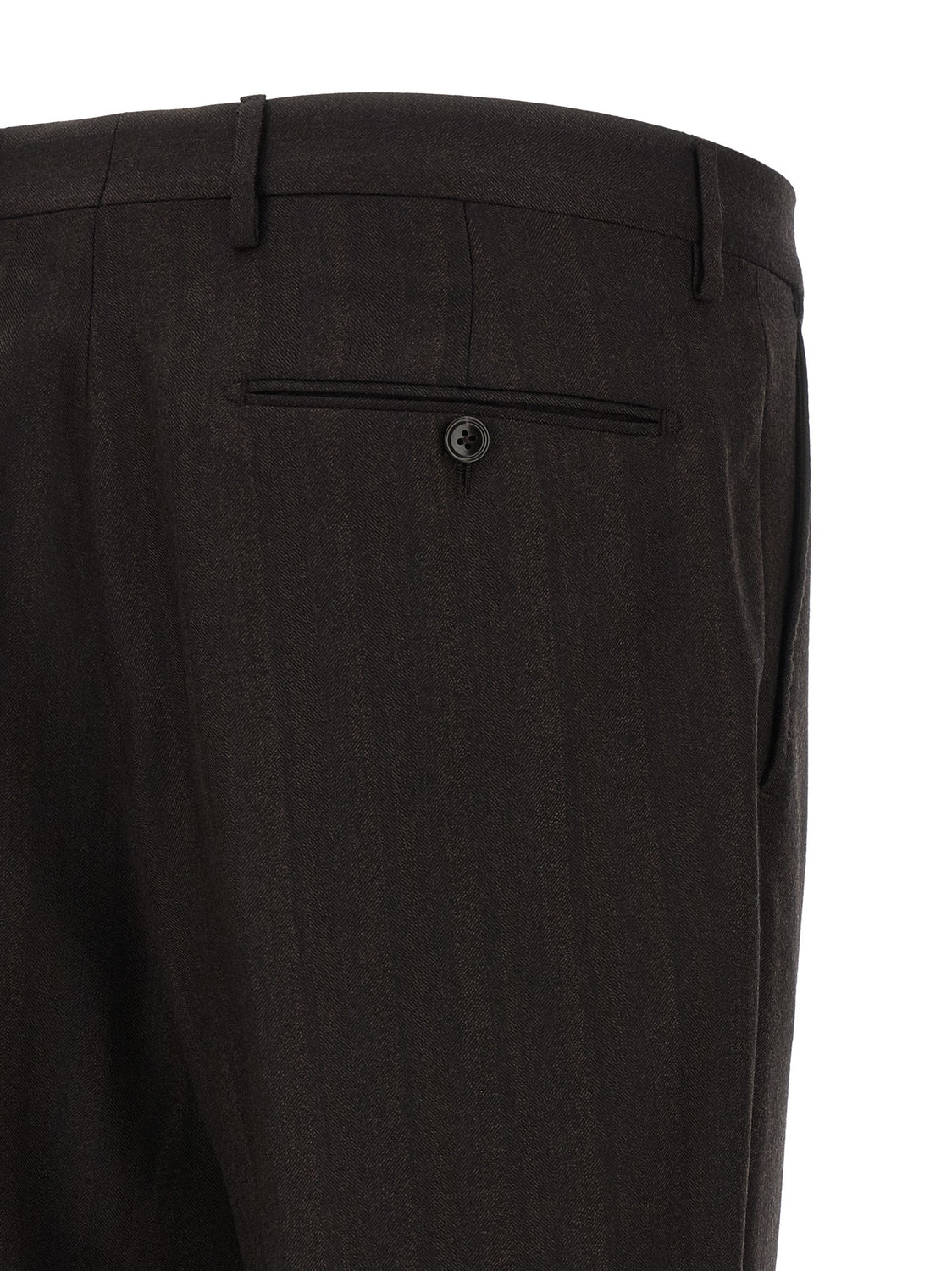 Gray Wool Two-Piece Suit