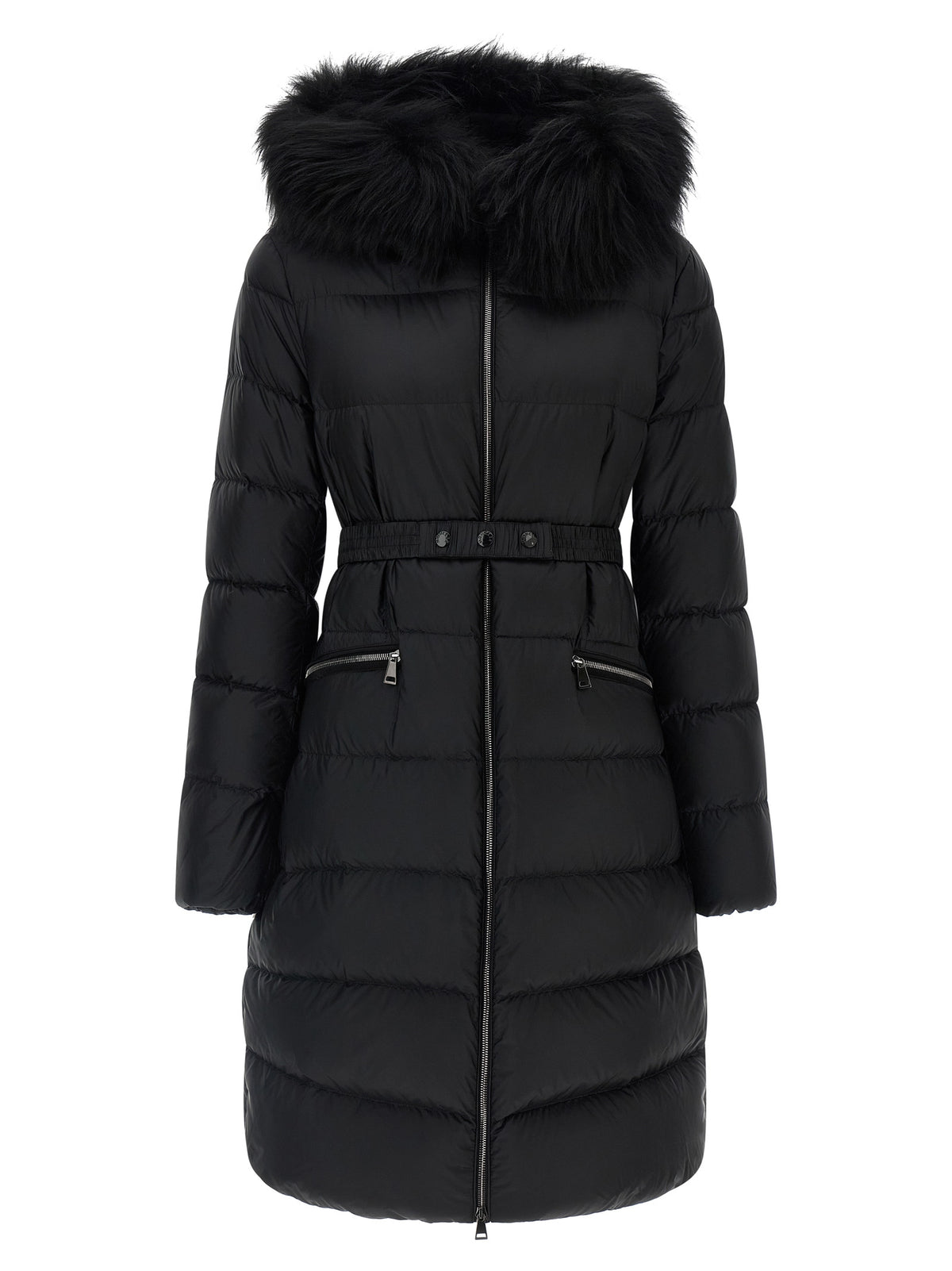 Black Polyamide Coat