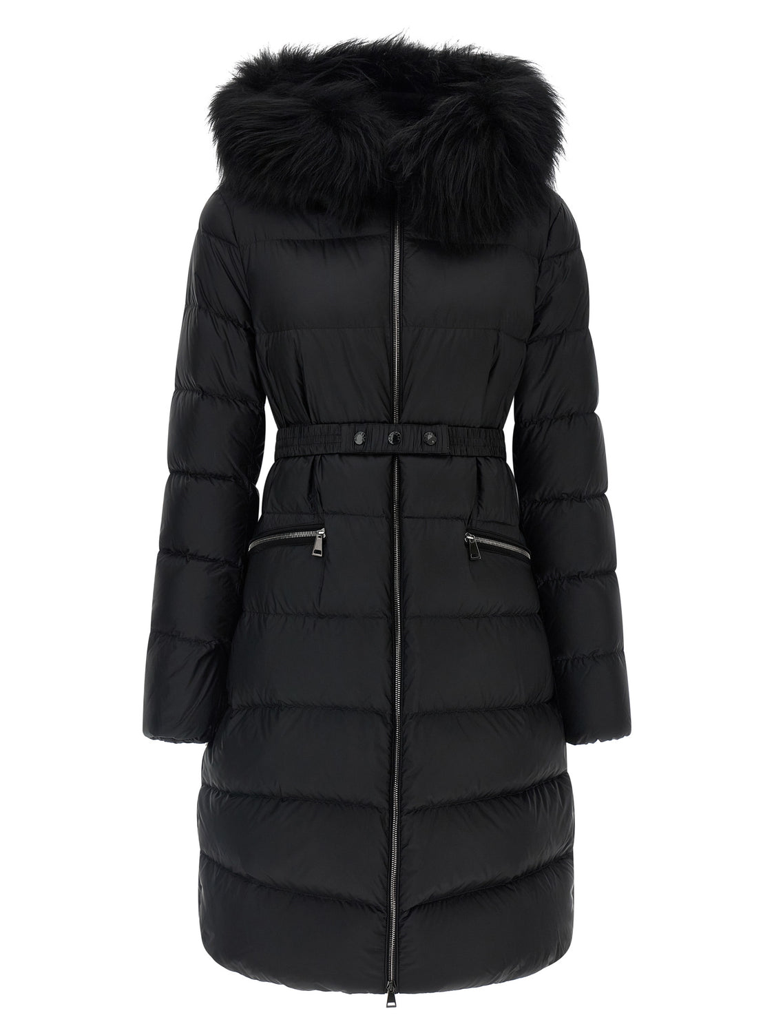 Black Polyamide Coat