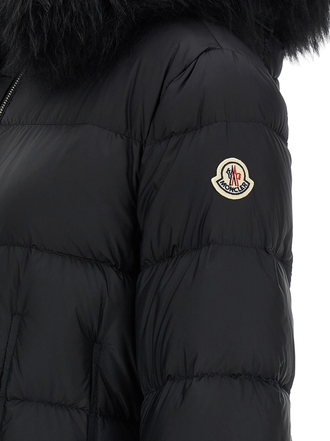 Black Polyamide Coat