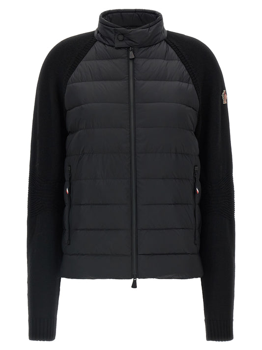 Black Polyamide Cardigan