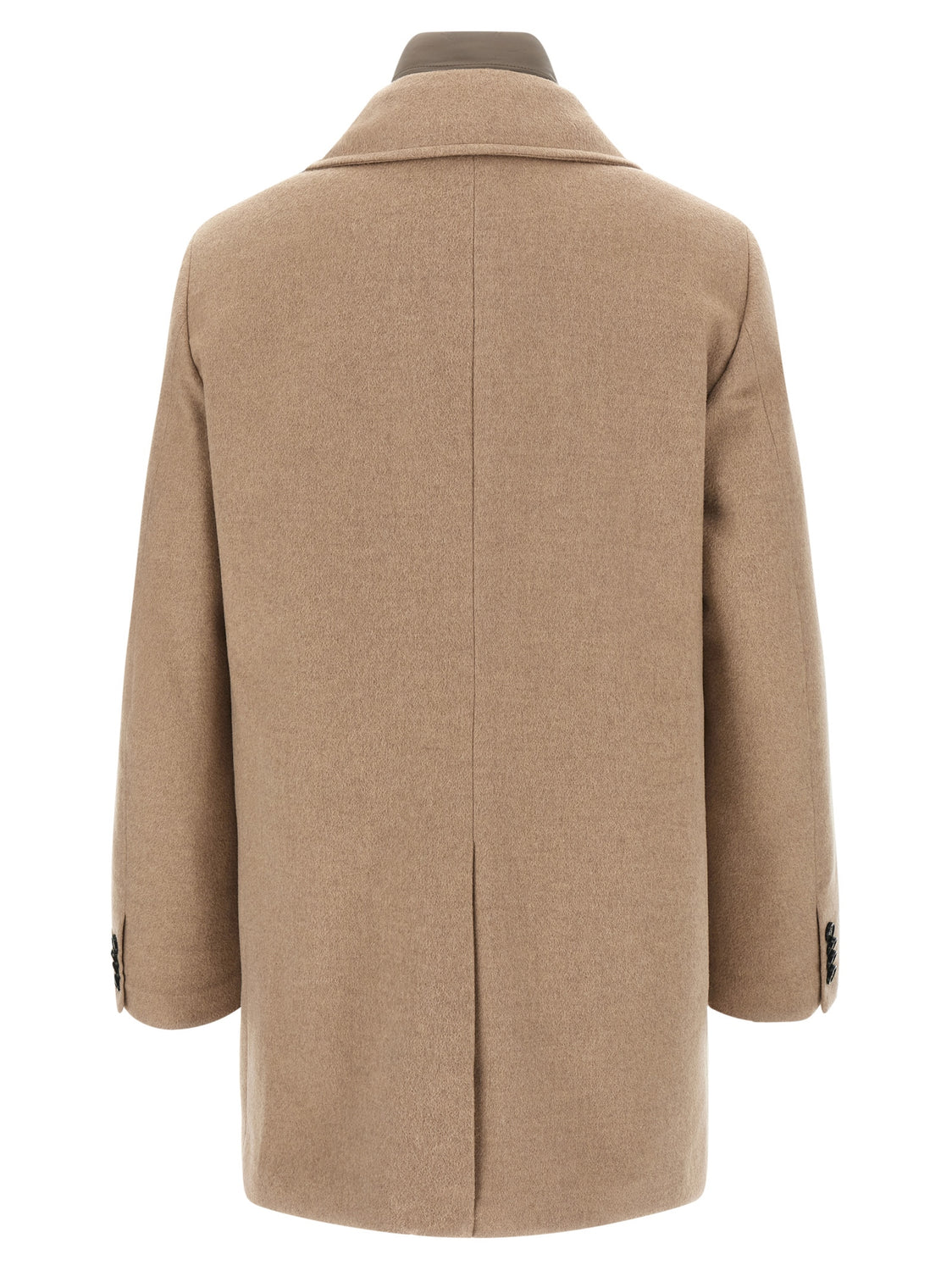 Beige Wool Coat