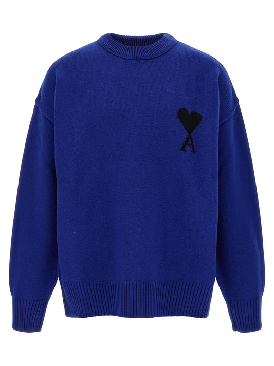 Blue Wool Cardigan