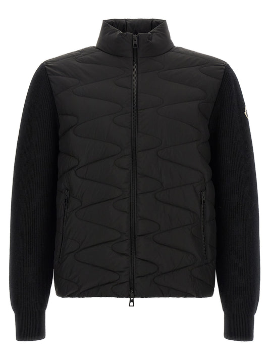 Black Polyamide Cardigan