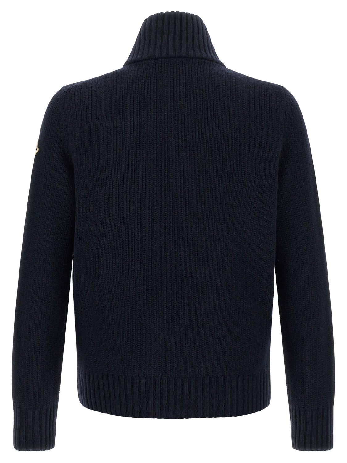 Blue Virgin Wool Cardigan