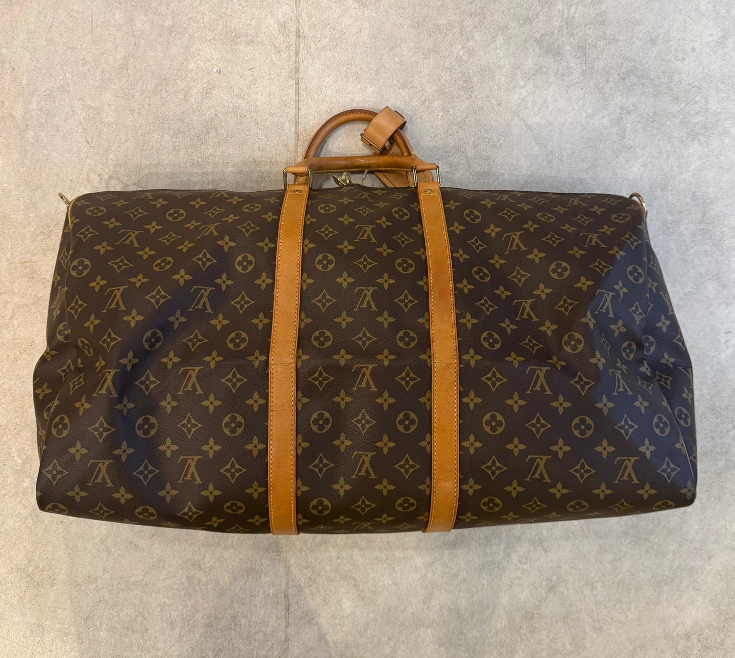 LOUIS VUITTON KEEPALL 60 Monogram with Strap