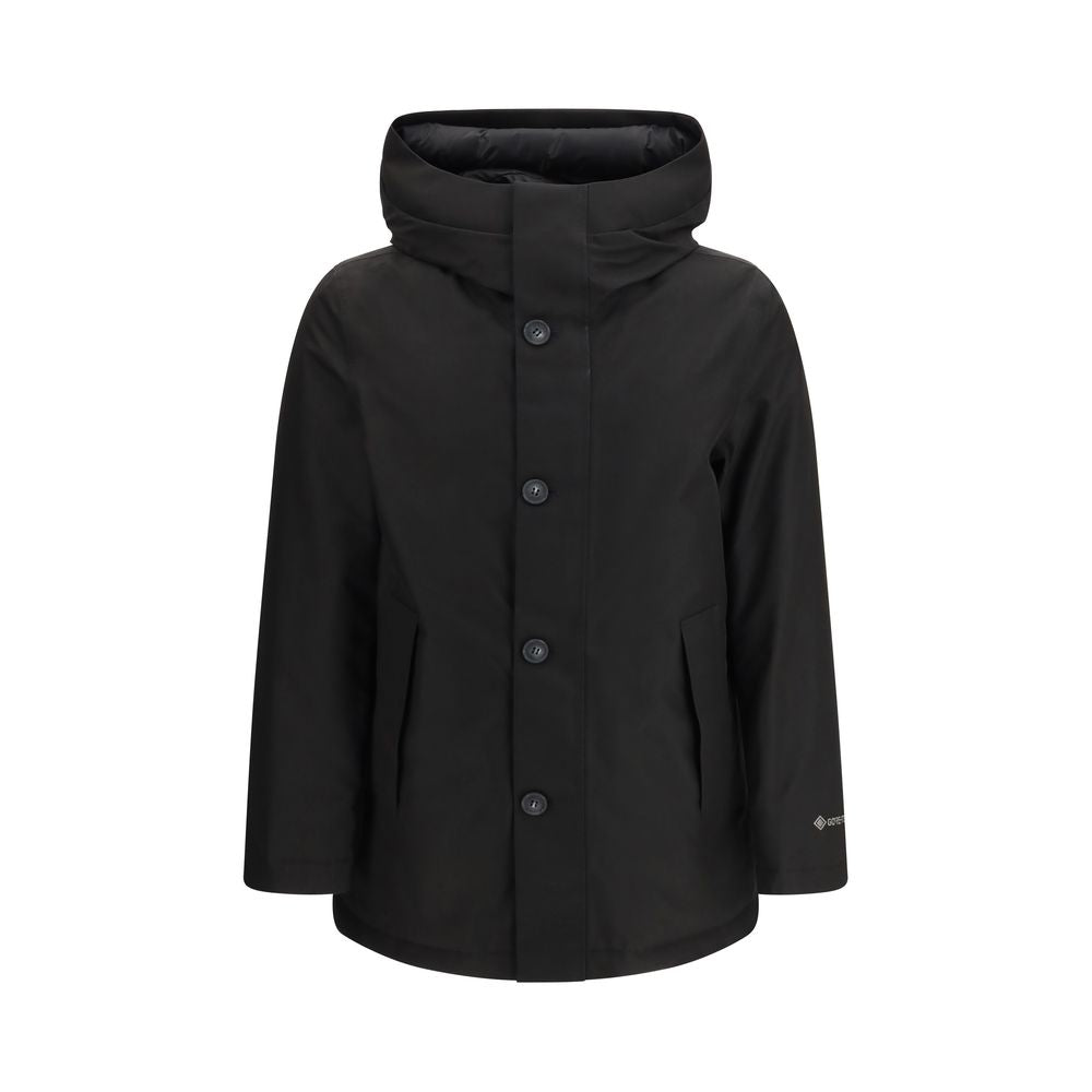 Black Goose Down Parka