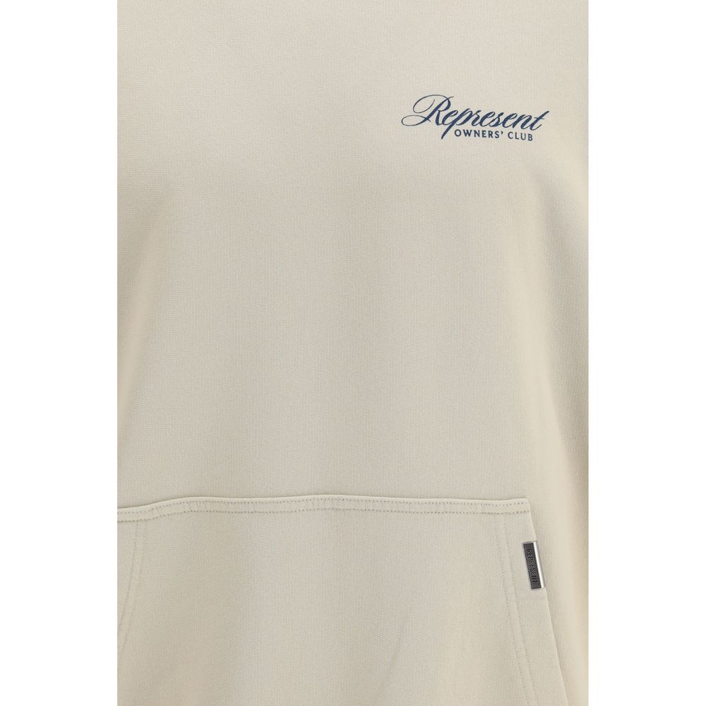 Beige Cotton Sweatshirt