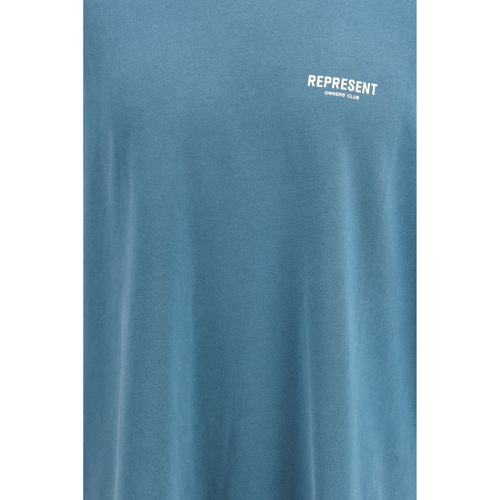 Blue Cotton T-Shirt