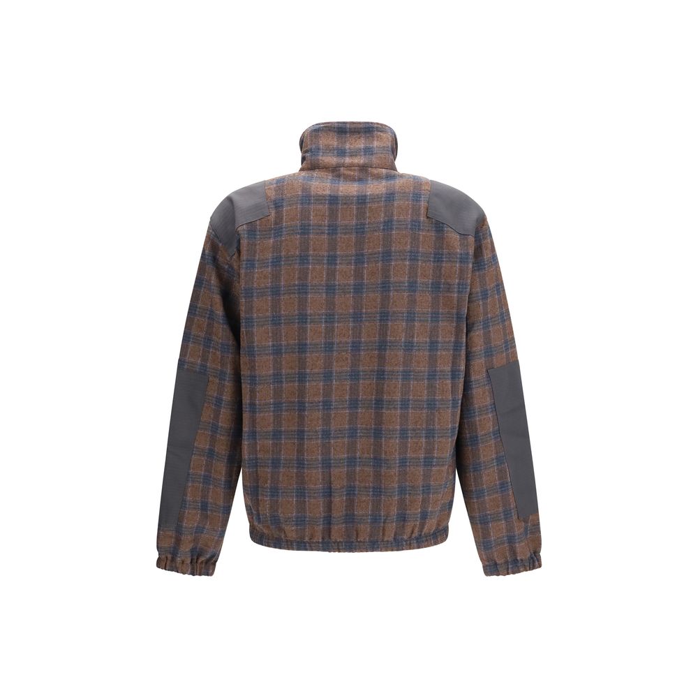 Multicolor Polyester Full-Length Jacket