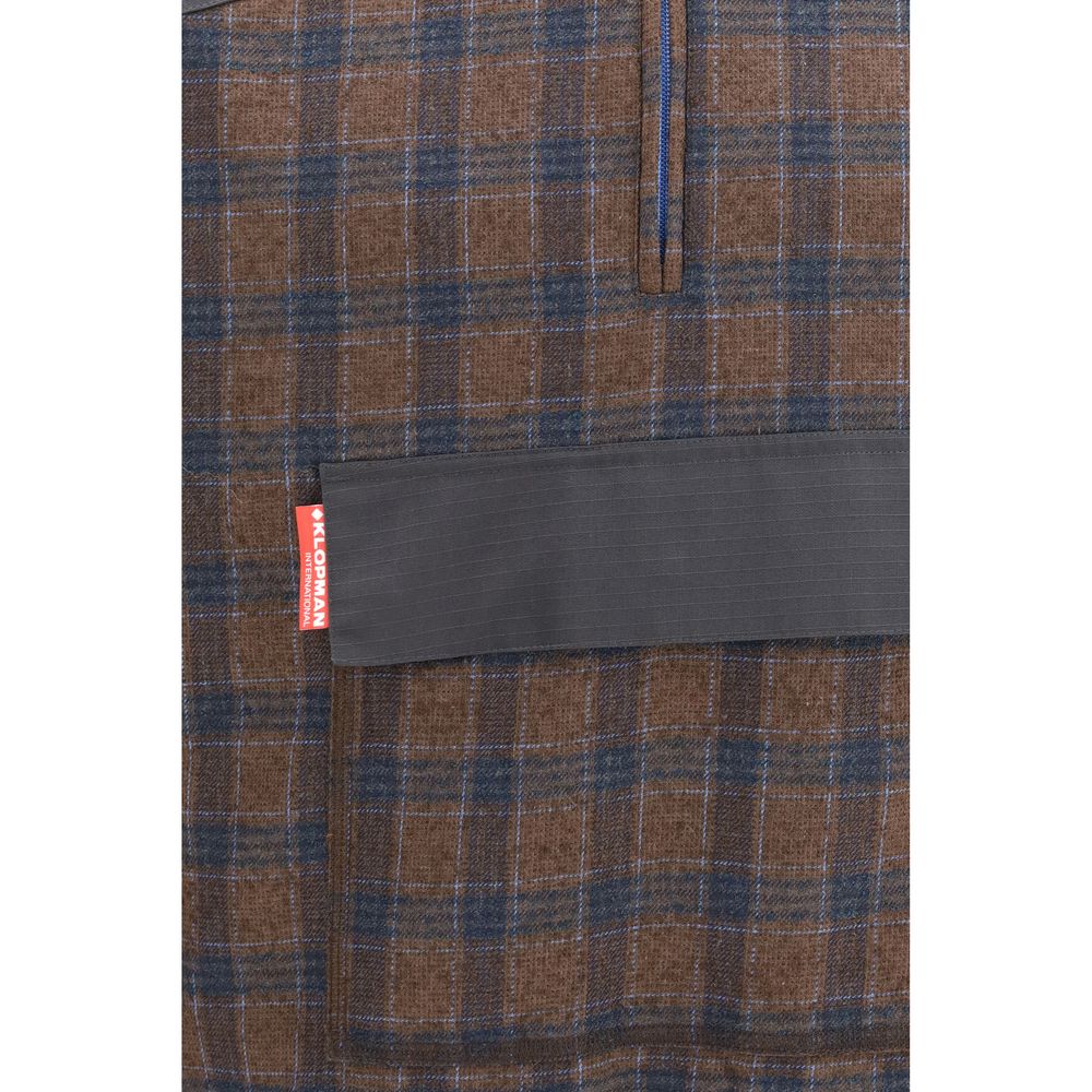 Multicolor Polyester Full-Length Jacket
