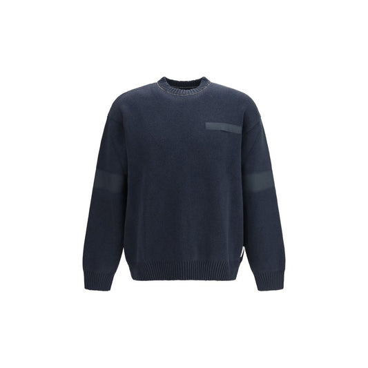 Blue Cotton Sweatshirt