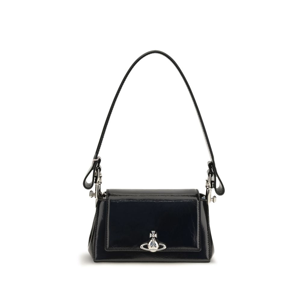 Black Calf Leather Bos Taurus Handbag