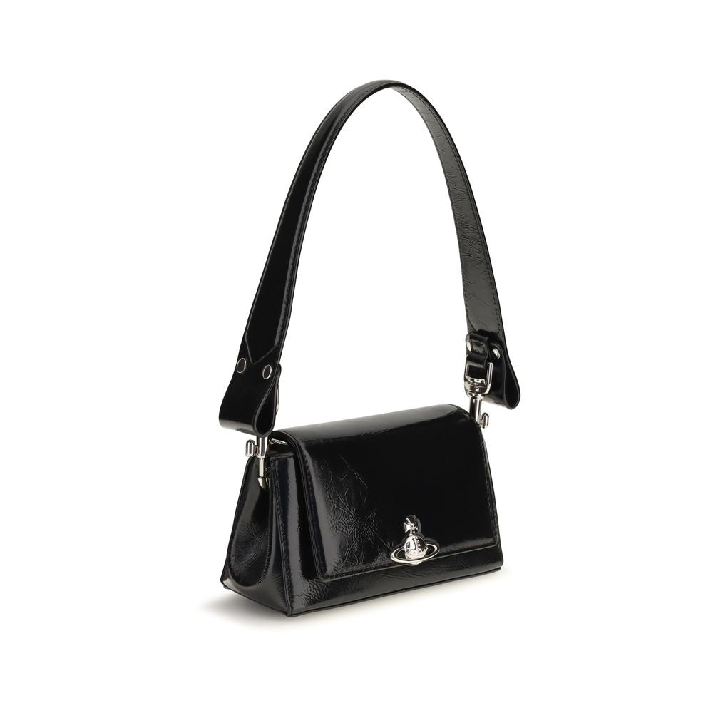 Black Calf Leather Bos Taurus Handbag
