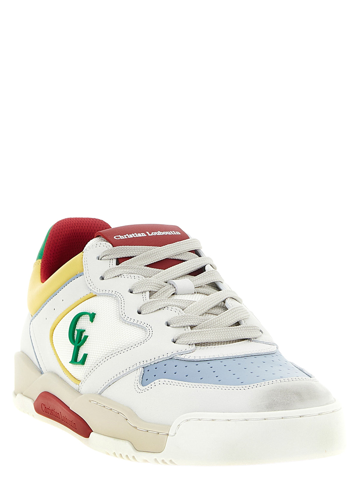 Multicolor Calfskin Athletic Sneakers