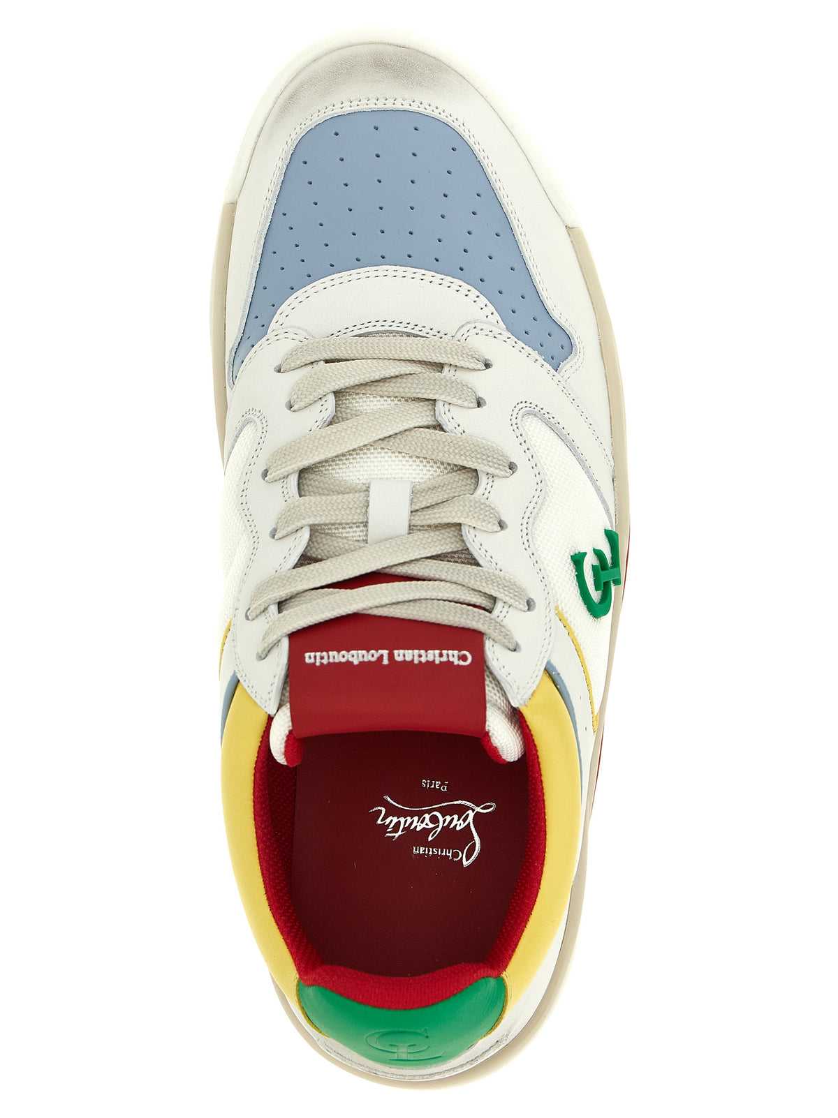Multicolor Calfskin Athletic Sneakers