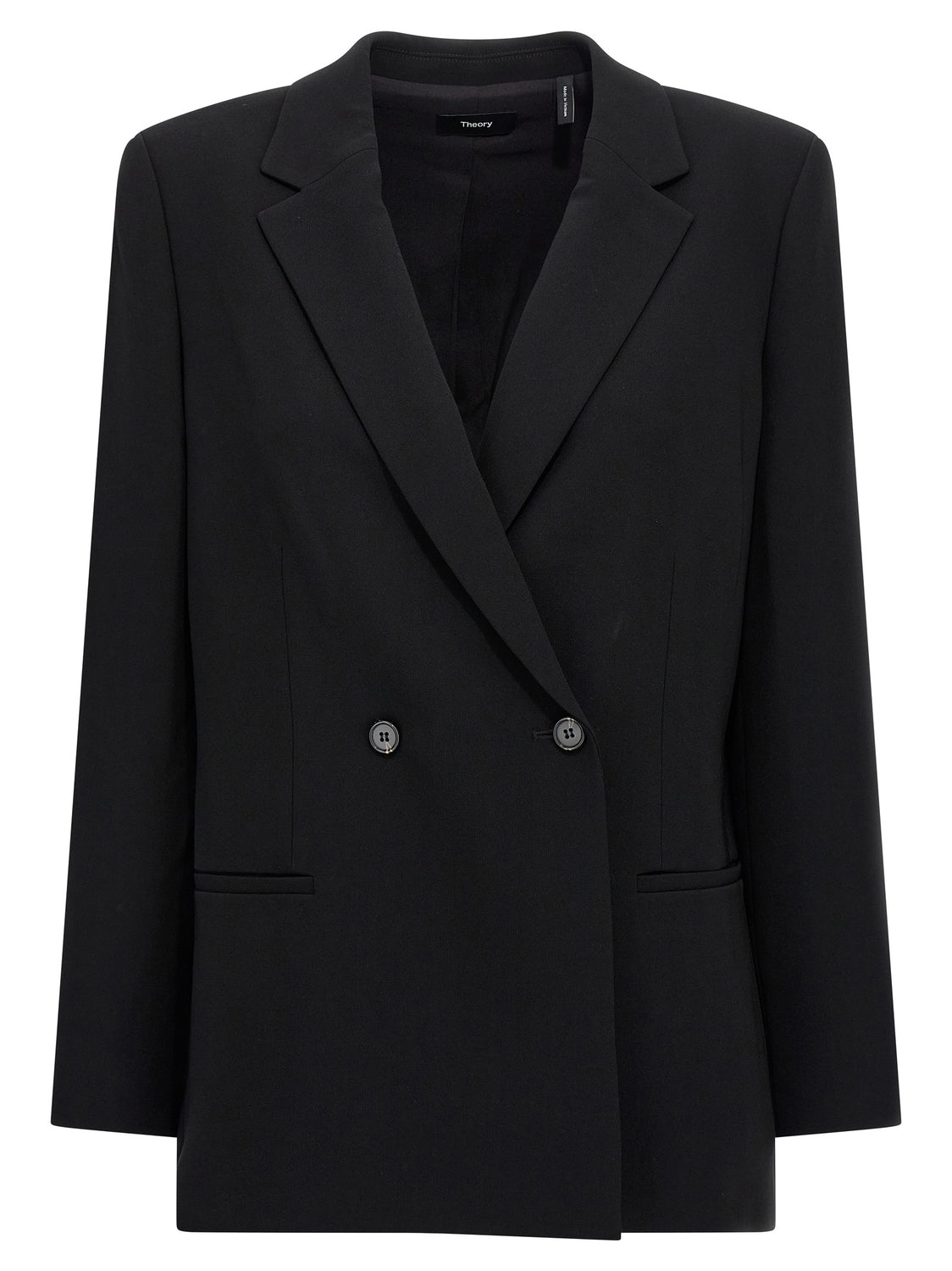 Black Triacetate Blazer