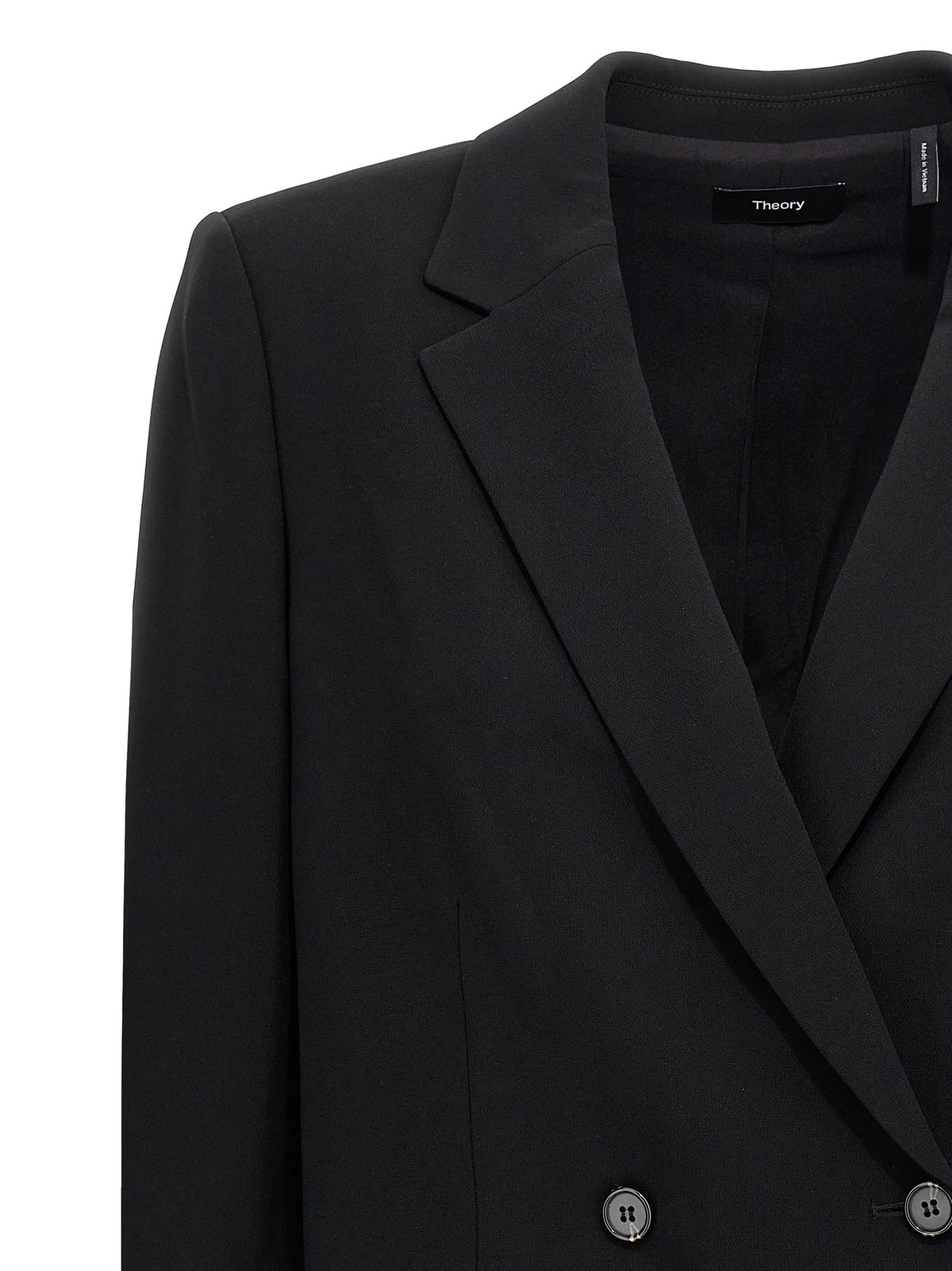 Black Triacetate Blazer
