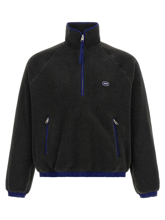 Gray Polyester Sweatshirt