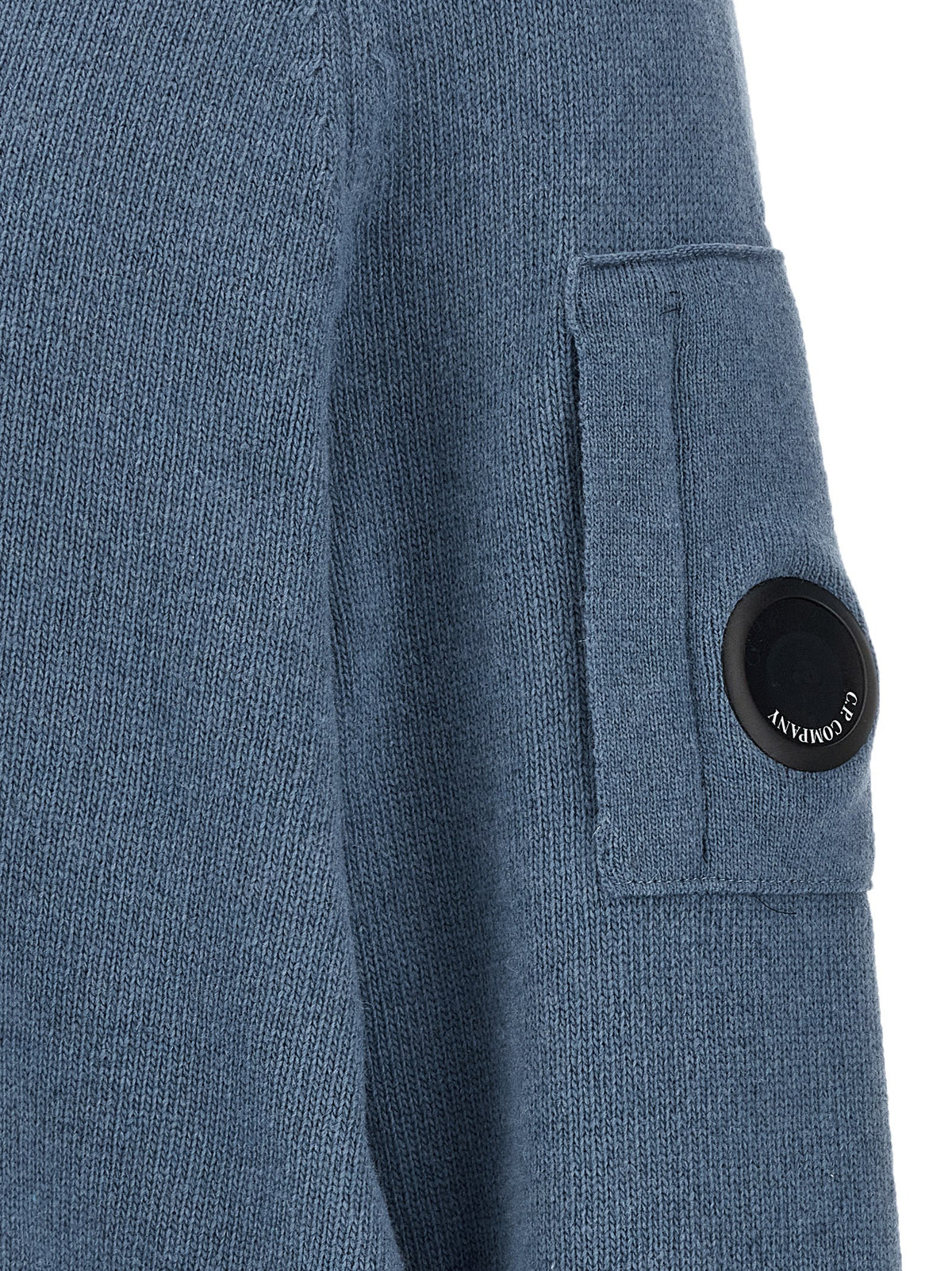 Blue Wool Cardigan