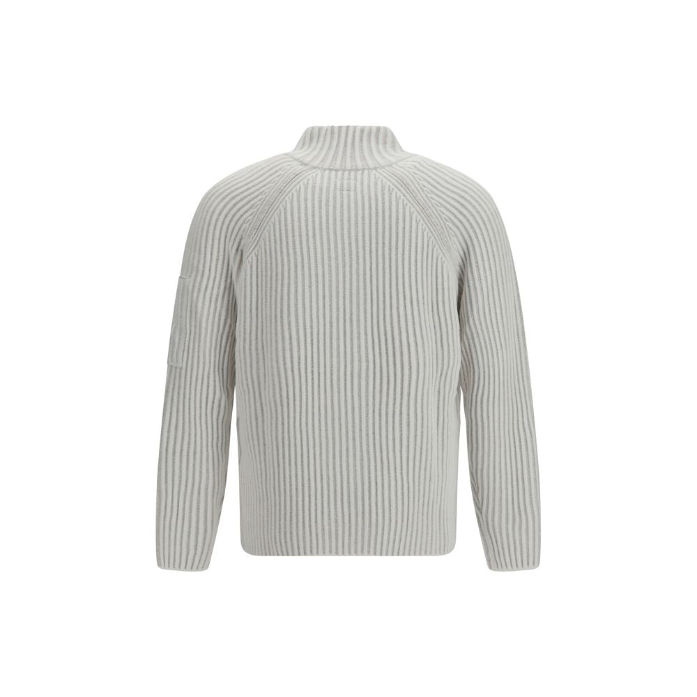 White Polyamide Cardigan
