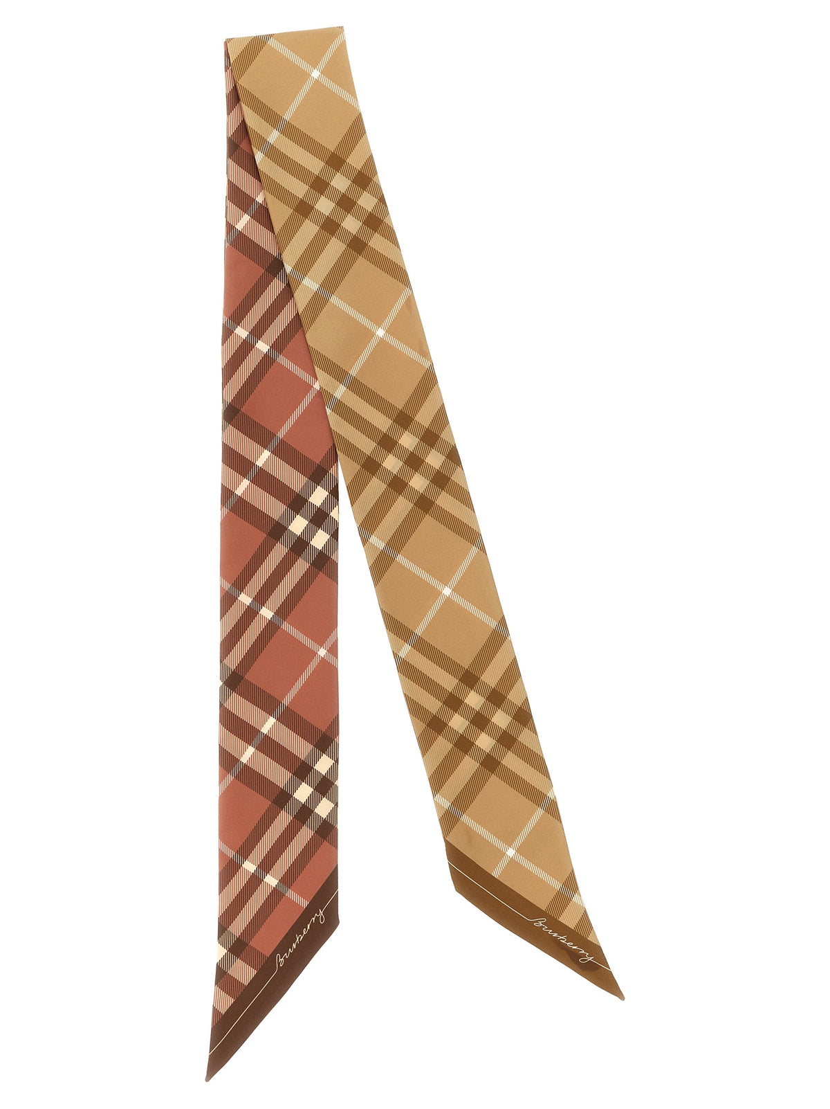 Multicolor Satin Foulard